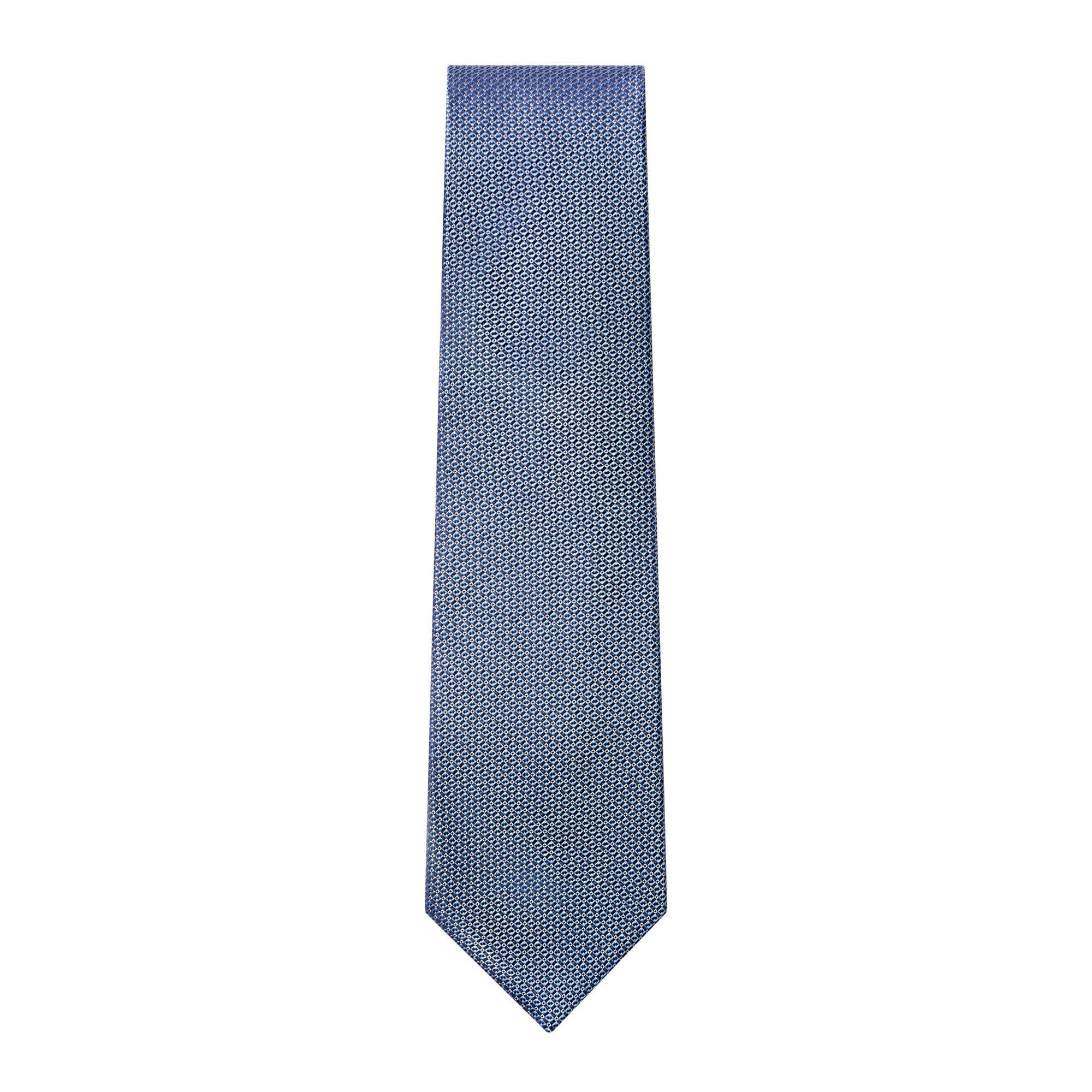 LANVIN Silk Tie LIGHT BLUE - Henry BucksTies68AW240125 - LTBL