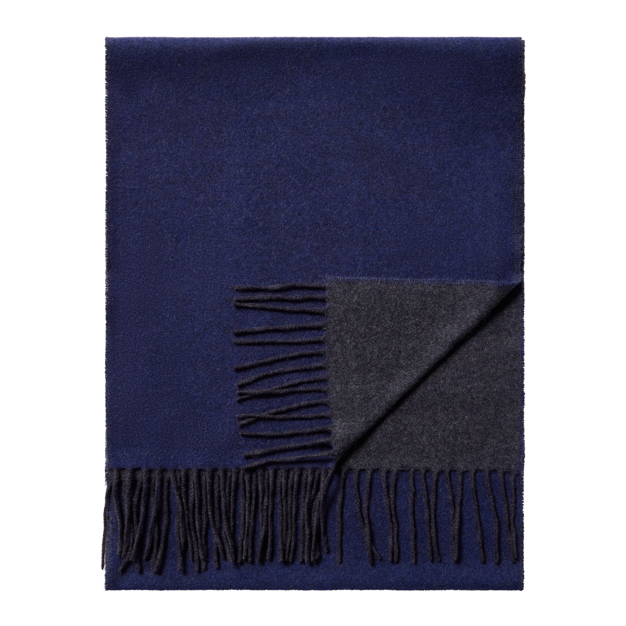 LANVIN Wool/Cashmere Scarves NAVY - Henry BucksScarf68AW240121 - NAVY