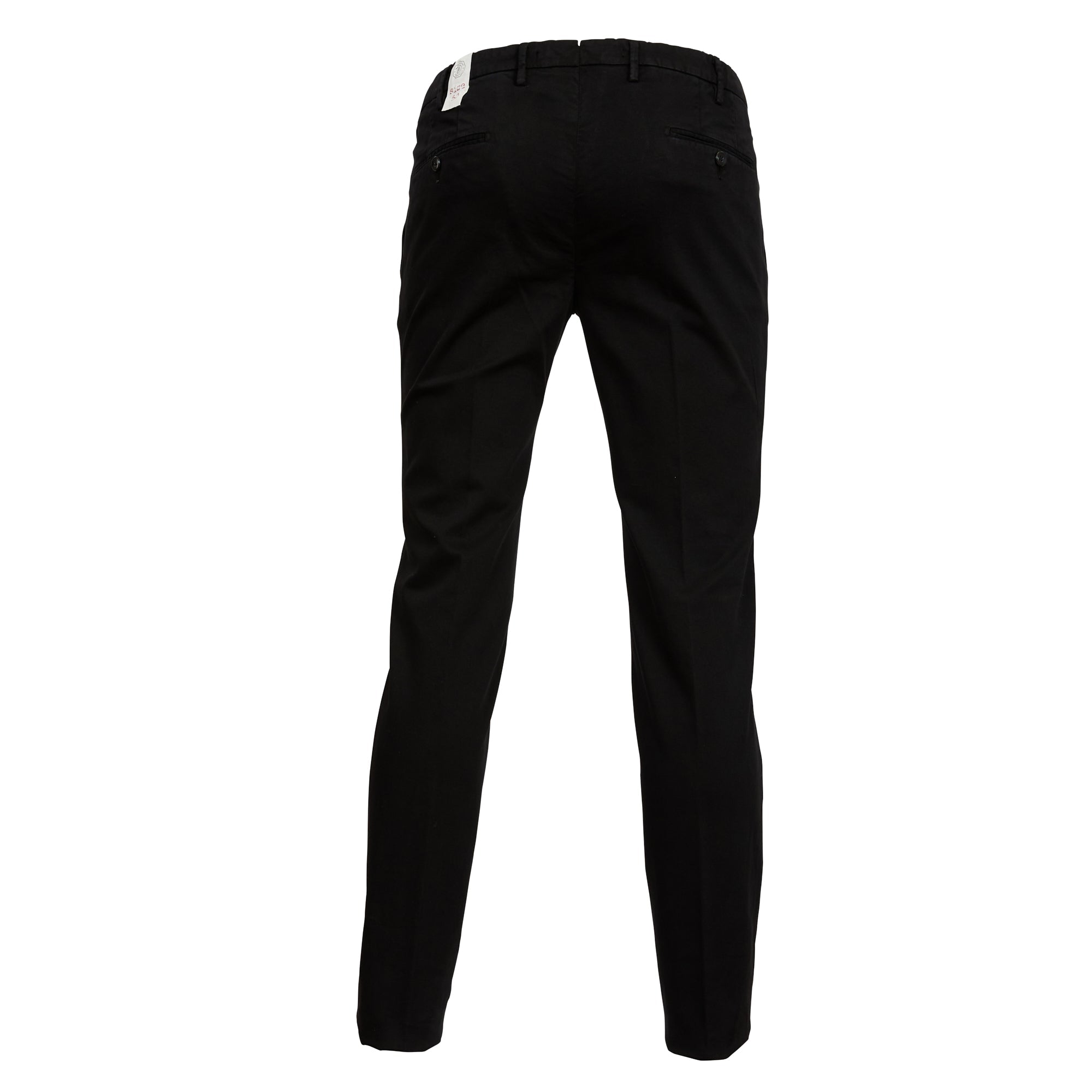 L.B.M 1911 Cotton Elastic Trouser BLACK REG - Henry BucksChinos38AW230024 - BLCK - R - 48