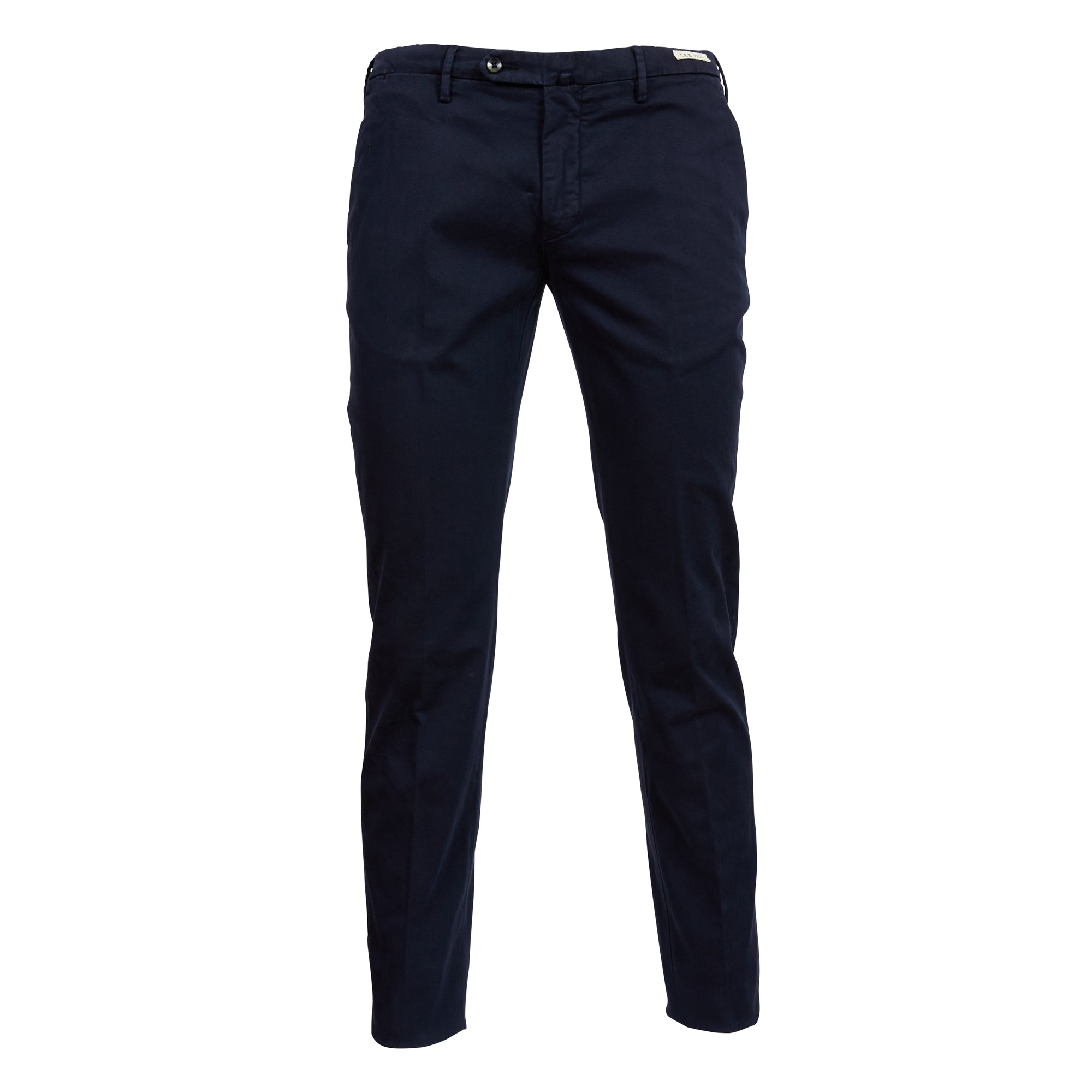 L.B.M 1911 Cotton Elastic Trouser NAVY REG - Henry BucksChinos38AW230024 - NAVY - R - 48