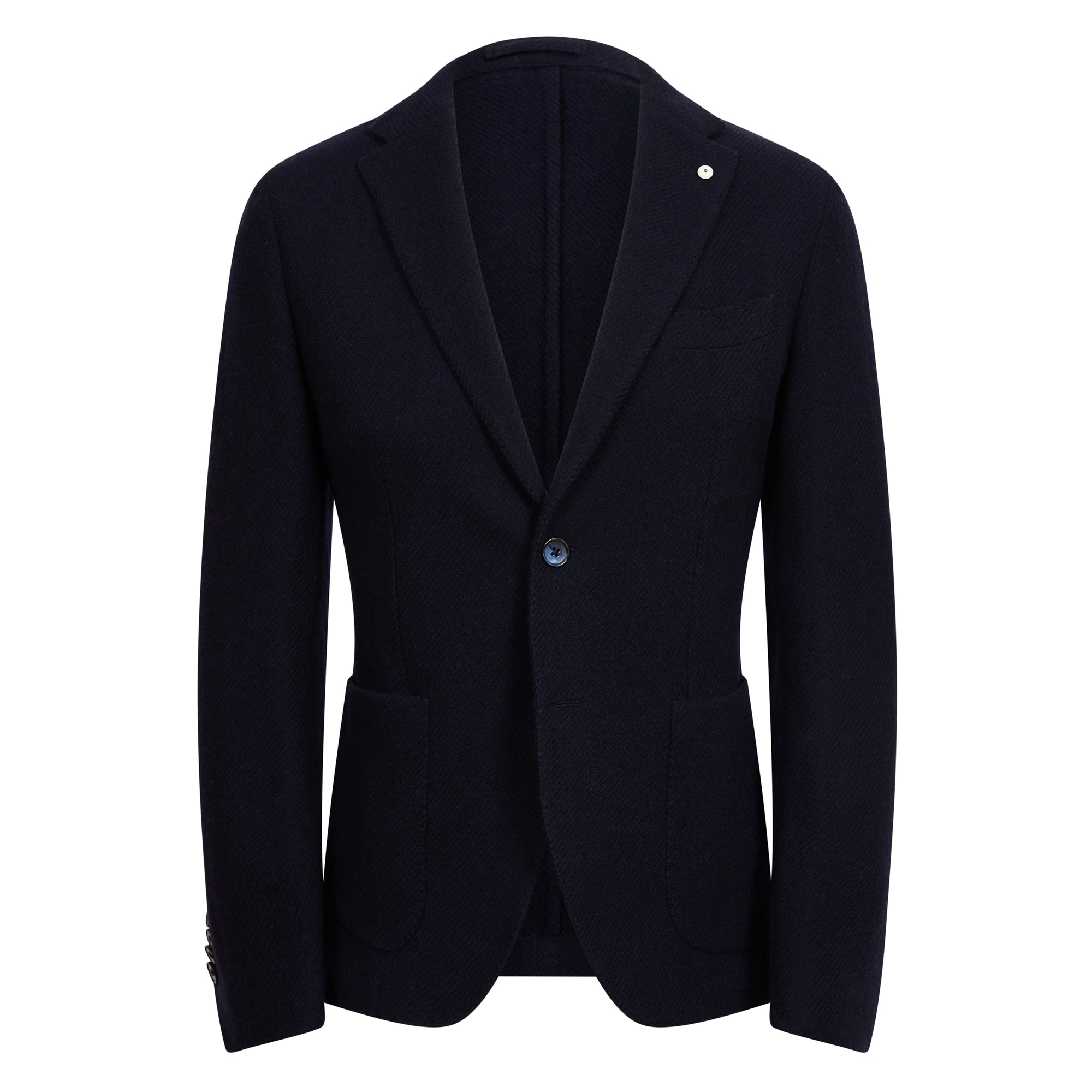 L.B.M 1911 Jersey Jacket NAVY REG - Henry BucksBlazers38AW230018 - NAVY - R - 48