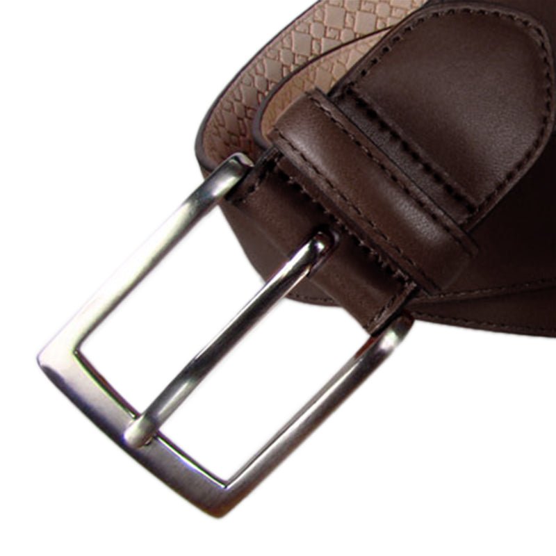 LEYVA Saddle Leather Men's Belt 207 - Henry BucksBelts3400212 - BRWN - 30