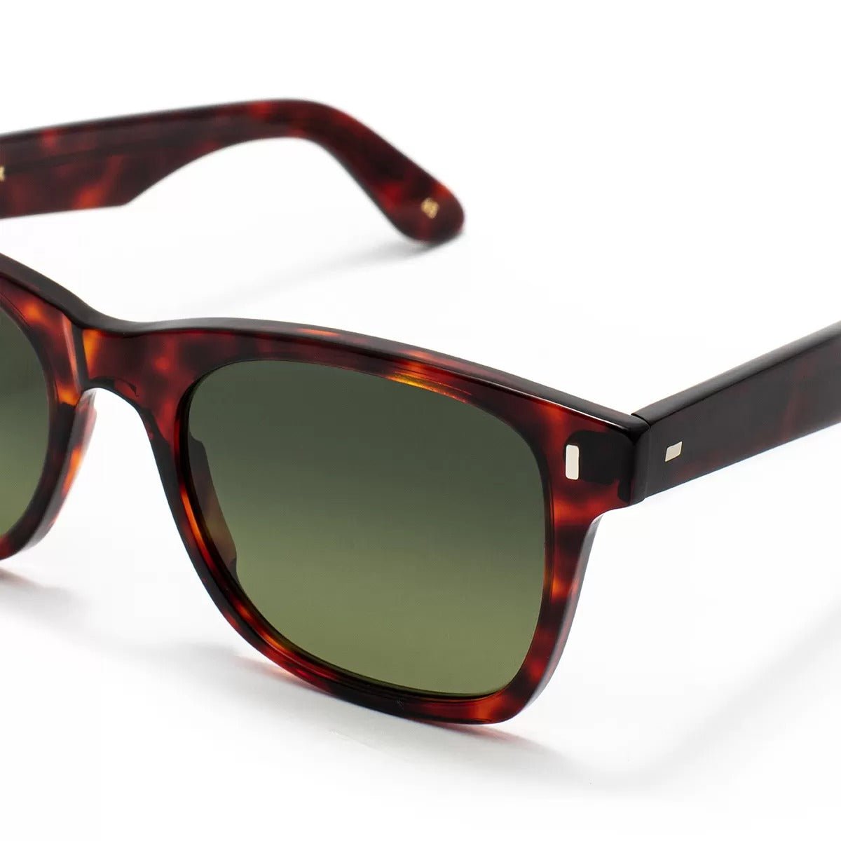 L.G.R JAMBO Sunglasses Havana Bordeaux 65 // Green G15 Gradient - Henry Bucks