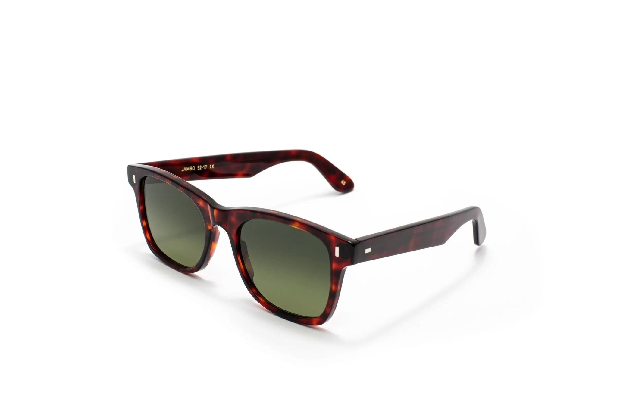 L.G.R JAMBO Sunglasses Havana Bordeaux 65 // Green G15 Gradient - Henry Bucks