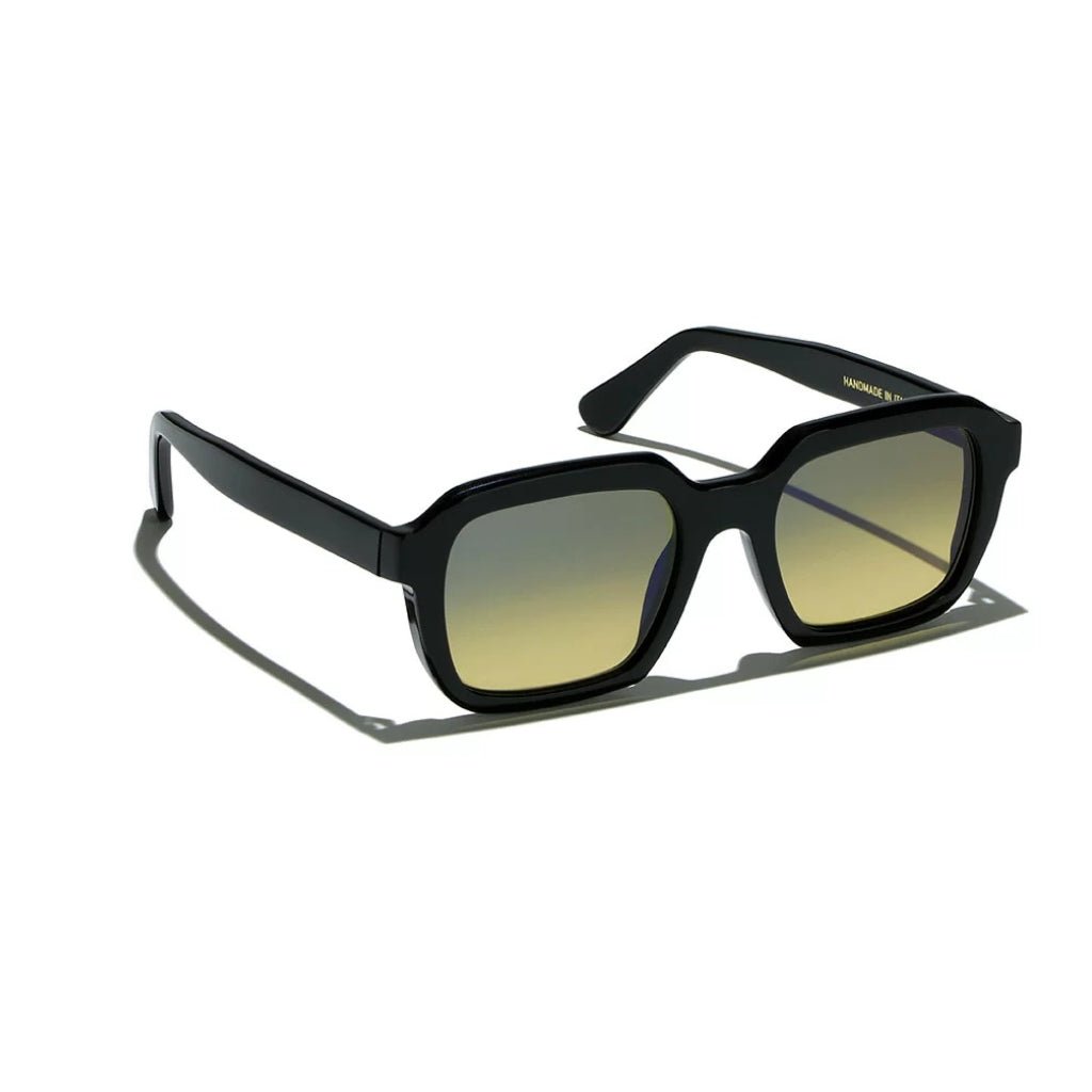 L.G.R RAFFAELLO Men's Sunglasses BLACK YELLOW - Henry Bucks