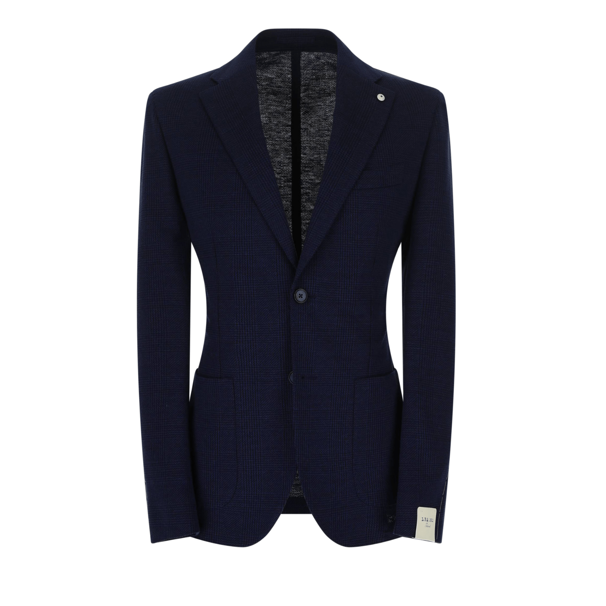 LUBIAM 1911 Notch Lapel Single Breasted Blazer NAVY REG - Henry Bucks