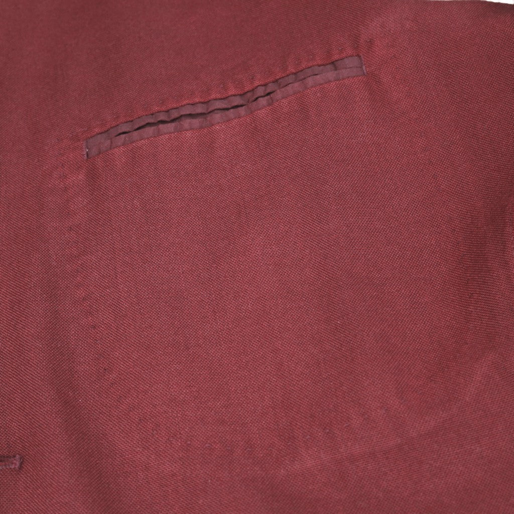 LUBIAM 1911 Wool Blazer MAROON REG - Henry Bucks