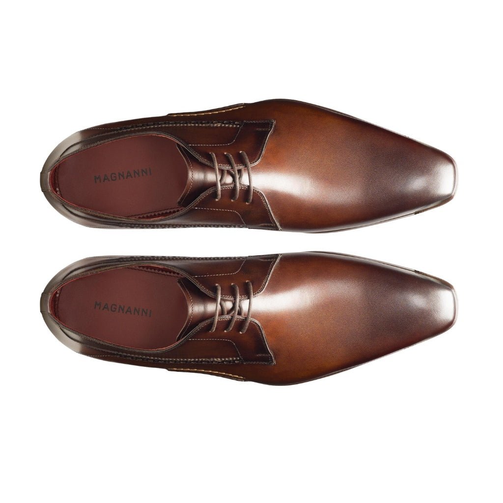 MAGNANNI Douglas Lace Up Shoe TOBACCO - Henry Bucks