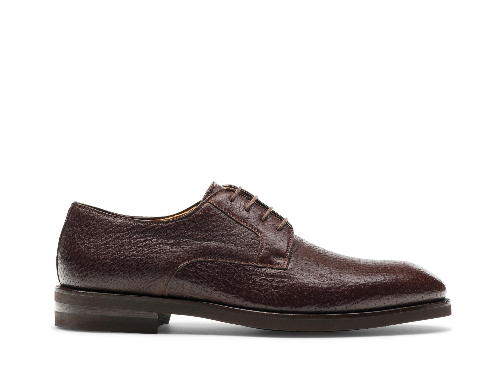 MAGNANNI Leather Lace Up Shoes BROWN - Henry Bucks
