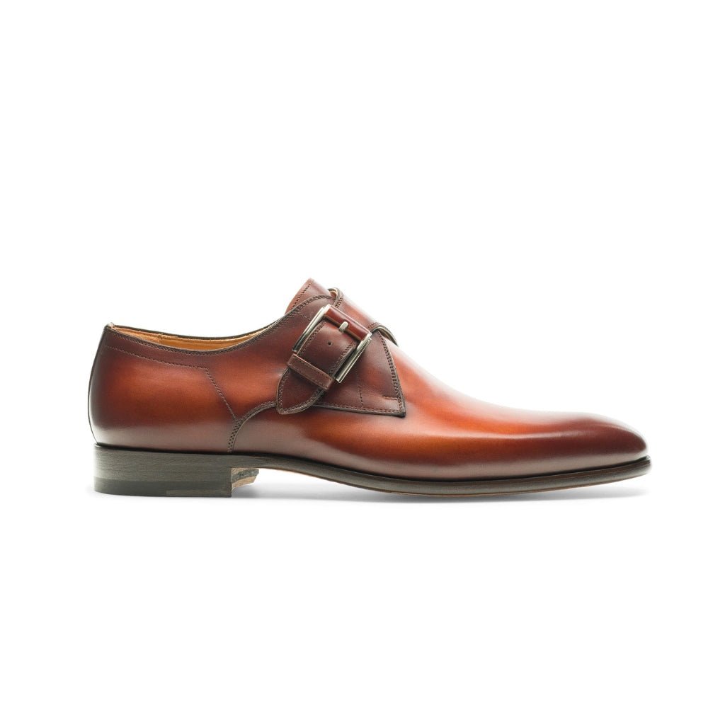 MAGNANNI Mansfeld Leather Shoe COGNAC - Henry Bucks