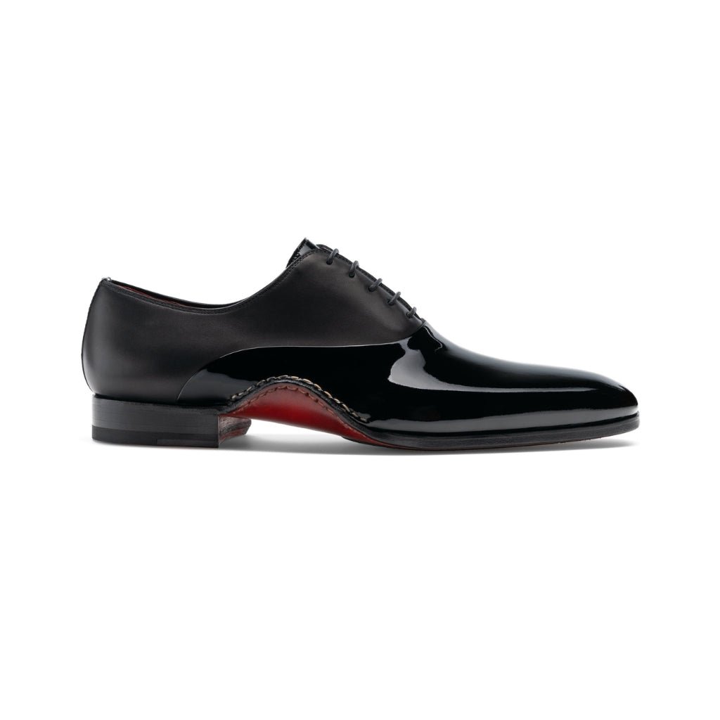 MAGNANNI Oscar Leather Oxford BLACK - Henry Bucks