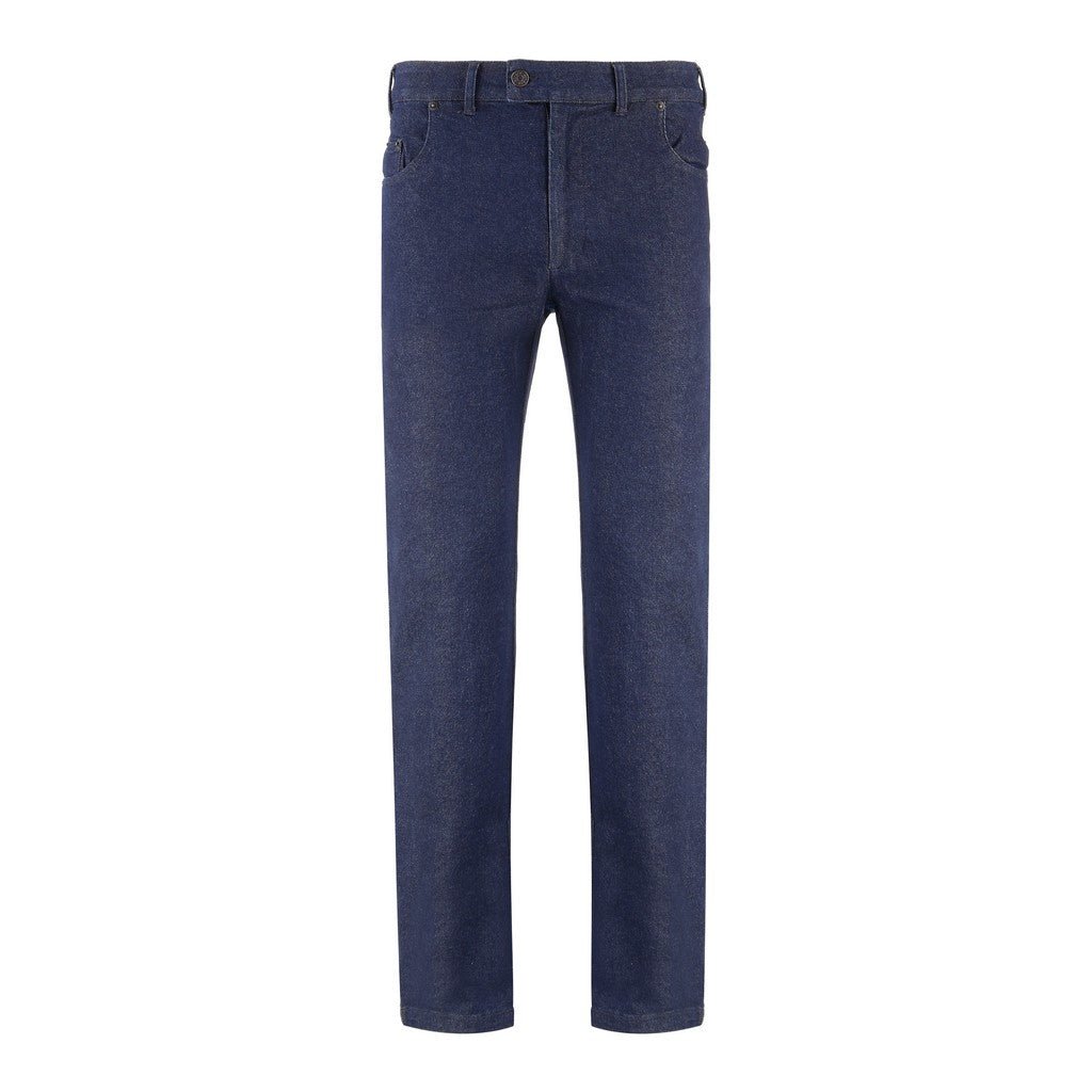 MCKINNON 5 Pocket Cotton Jeans INDIGO - Henry Bucks