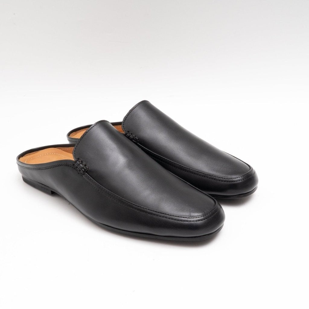 MCKINNON Ascot Slippers BLACK - Henry BucksFOOTWEAR80ONG00007 - BLCK - 7 1/2