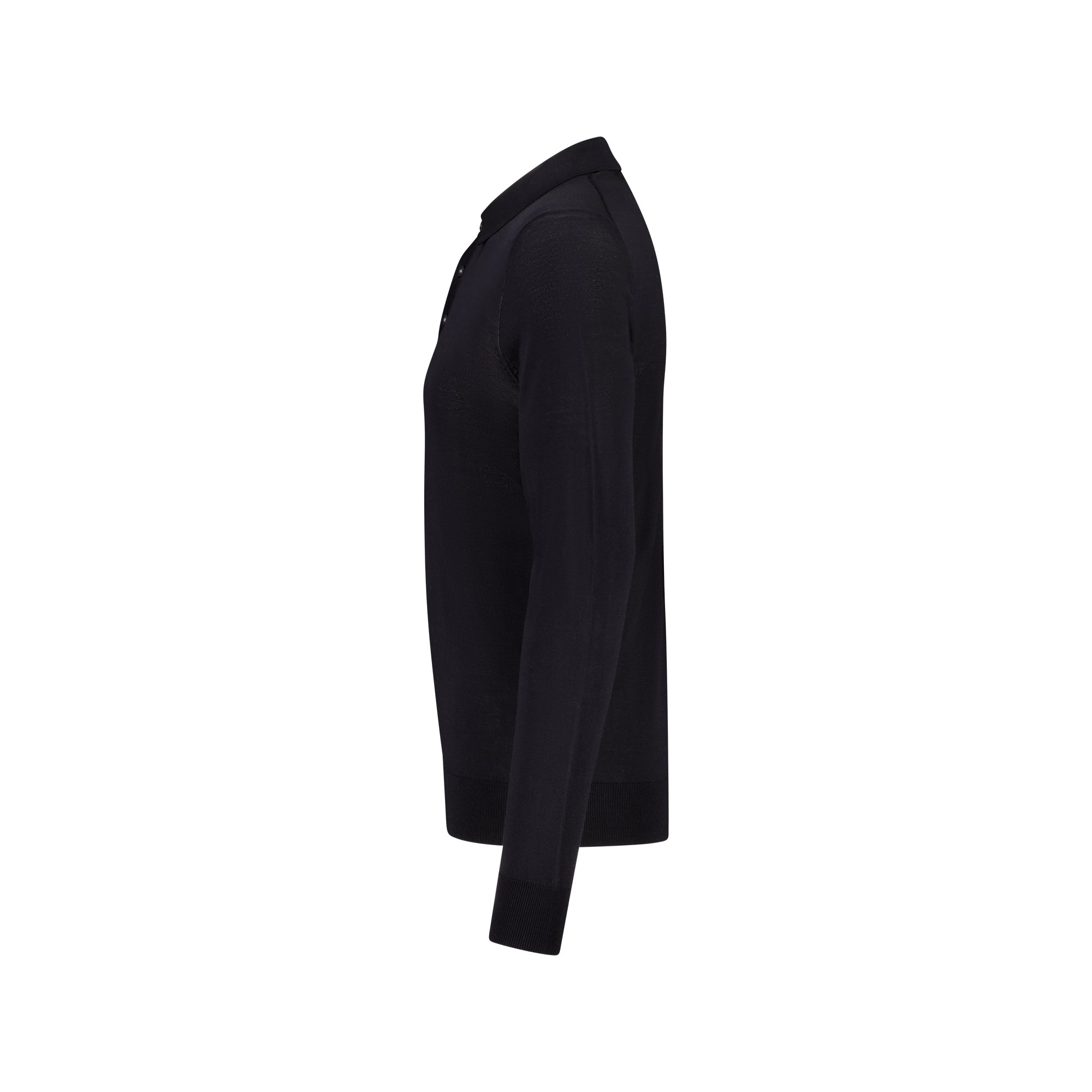 MCKINNON Buttoned Long Sleeve Shirt BLACK - Henry BucksPolo61SS230016 - BLCK - M