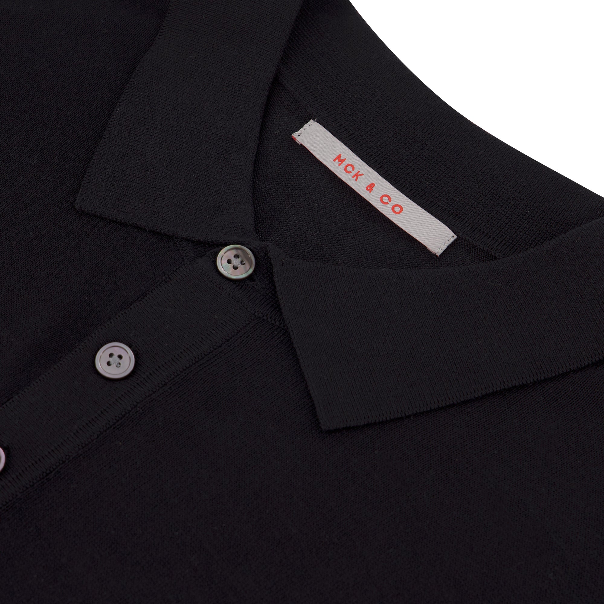 MCKINNON Buttoned Long Sleeve Shirt BLACK - Henry BucksPolo61SS230016 - BLCK - M