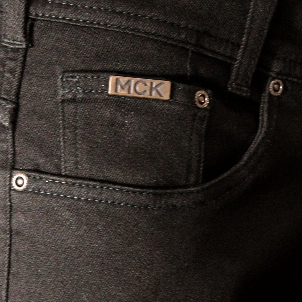 McKINNON & CO Contemporary Stretch Denim Jeans DENIM BLACK REG - Henry Bucks