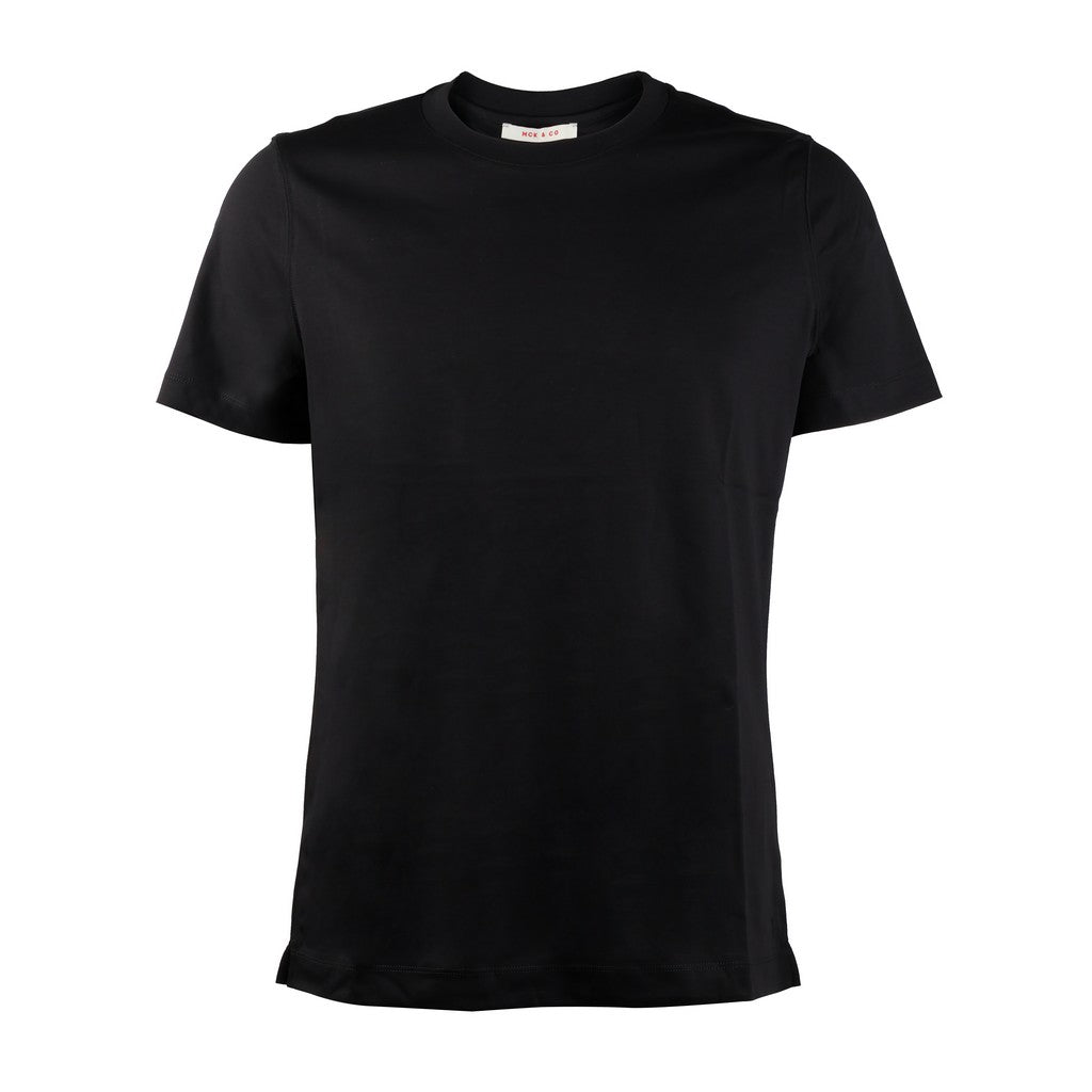 MCKINNON & CO Cotton Short Sleeve T-Shirt BLACK - Henry Bucks