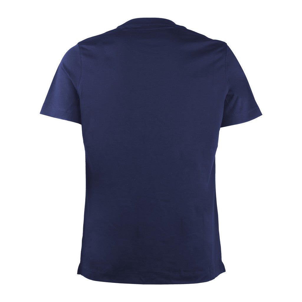 MCKINNON & CO Cotton Short Sleeve T-Shirt NAVY - Henry Bucks