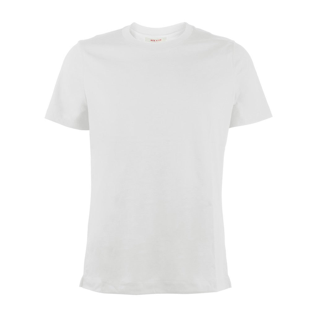 MCKINNON & CO Cotton Short Sleeve T-Shirt WHITE - Henry Bucks