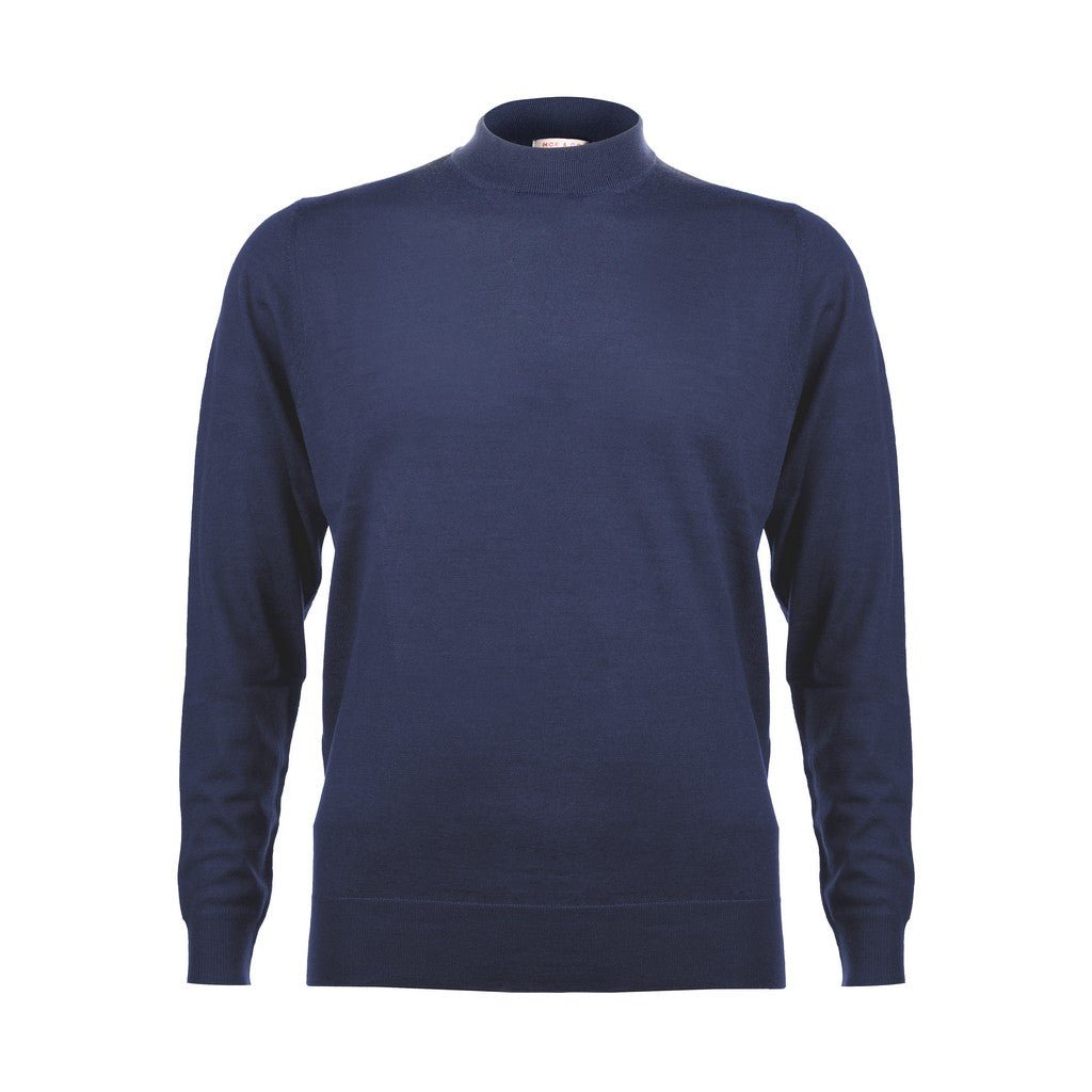 MCKINNON & Co Crew Neck Knit DENIM - Henry Bucks