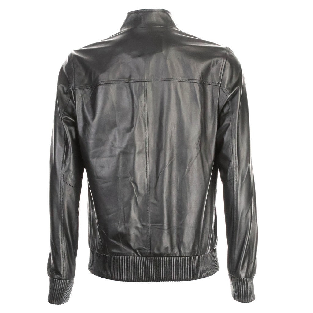 MCKINNON & CO Nappa Leather Blouson BLACK REG - Henry Bucks