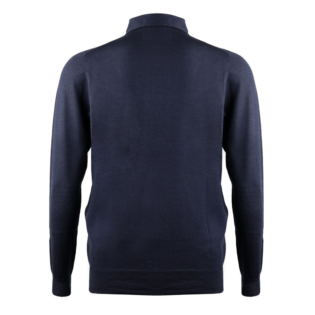 MCKINNON & CO Polo Button Knit DENIM - Henry Bucks