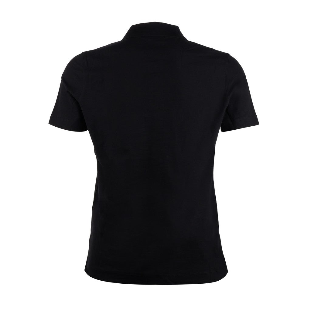 MCKINNON & CO Short Sleeve Pique Polo BLACK - Henry Bucks