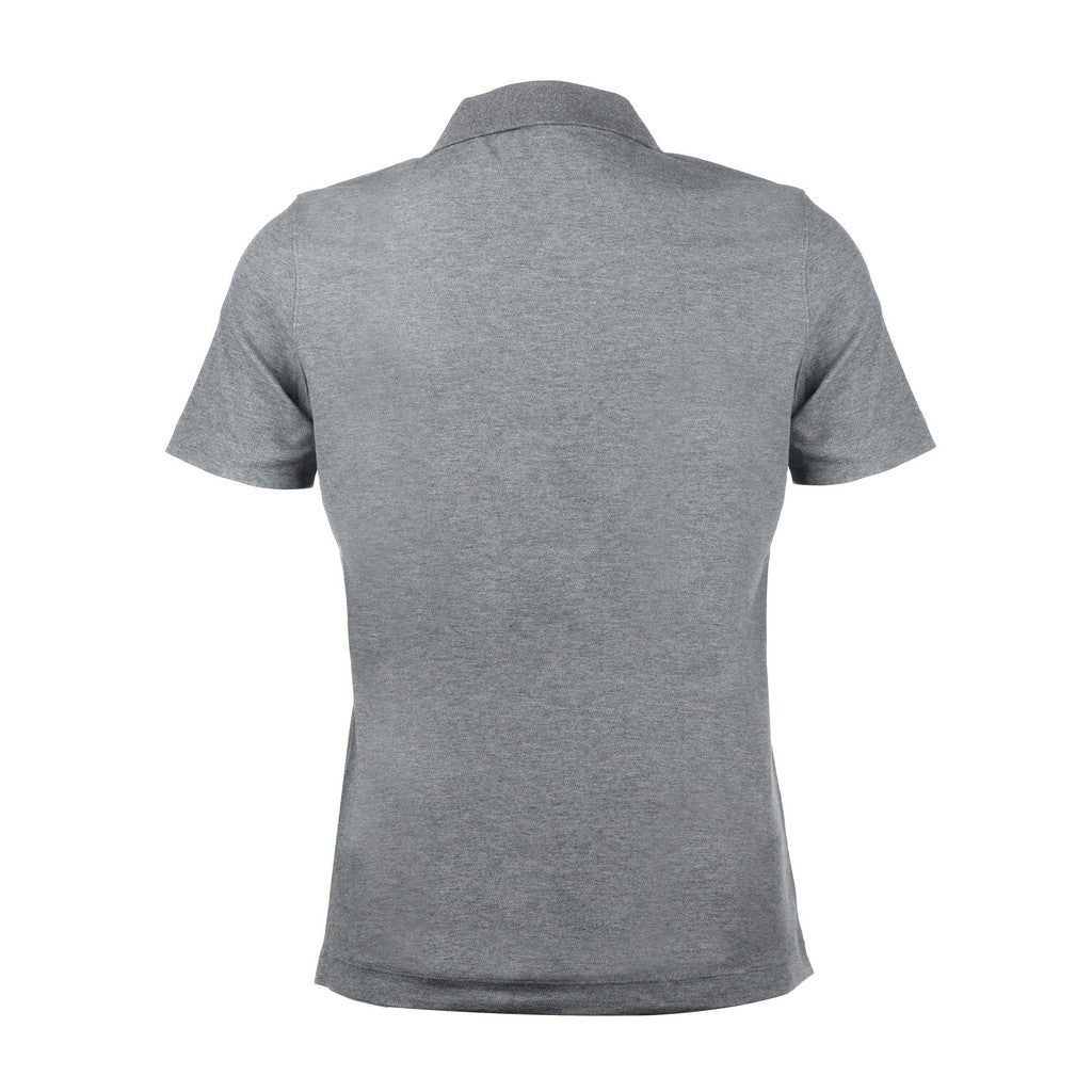MCKINNON & CO Short Sleeve Pique Polo CHARCOAL - Henry Bucks