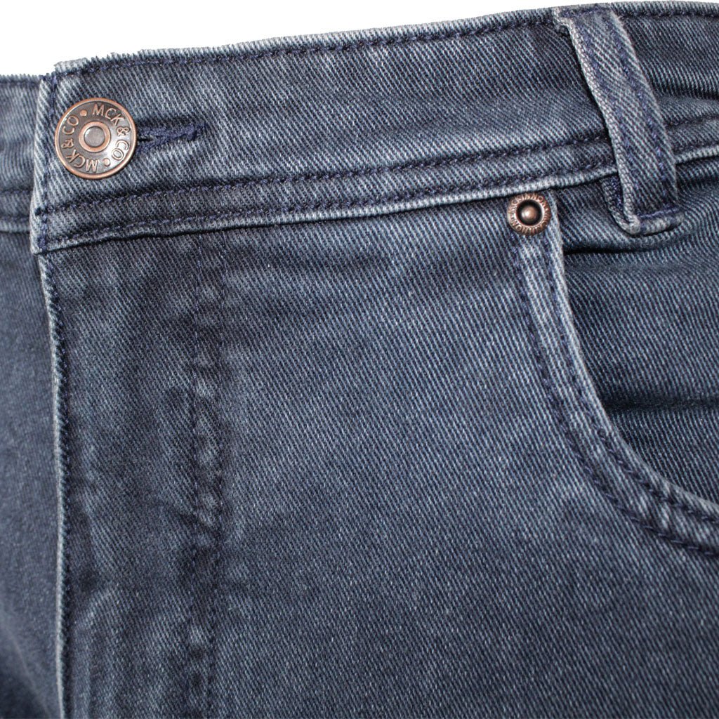 MCKINNON & CO Stretch Denim Jeans DENIM BLUE REG - Henry Bucks