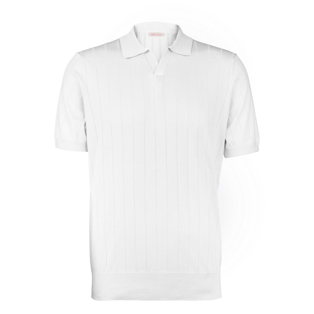 MCKINNON & CO Textured Knit WHITE *Online Only - Henry Bucks