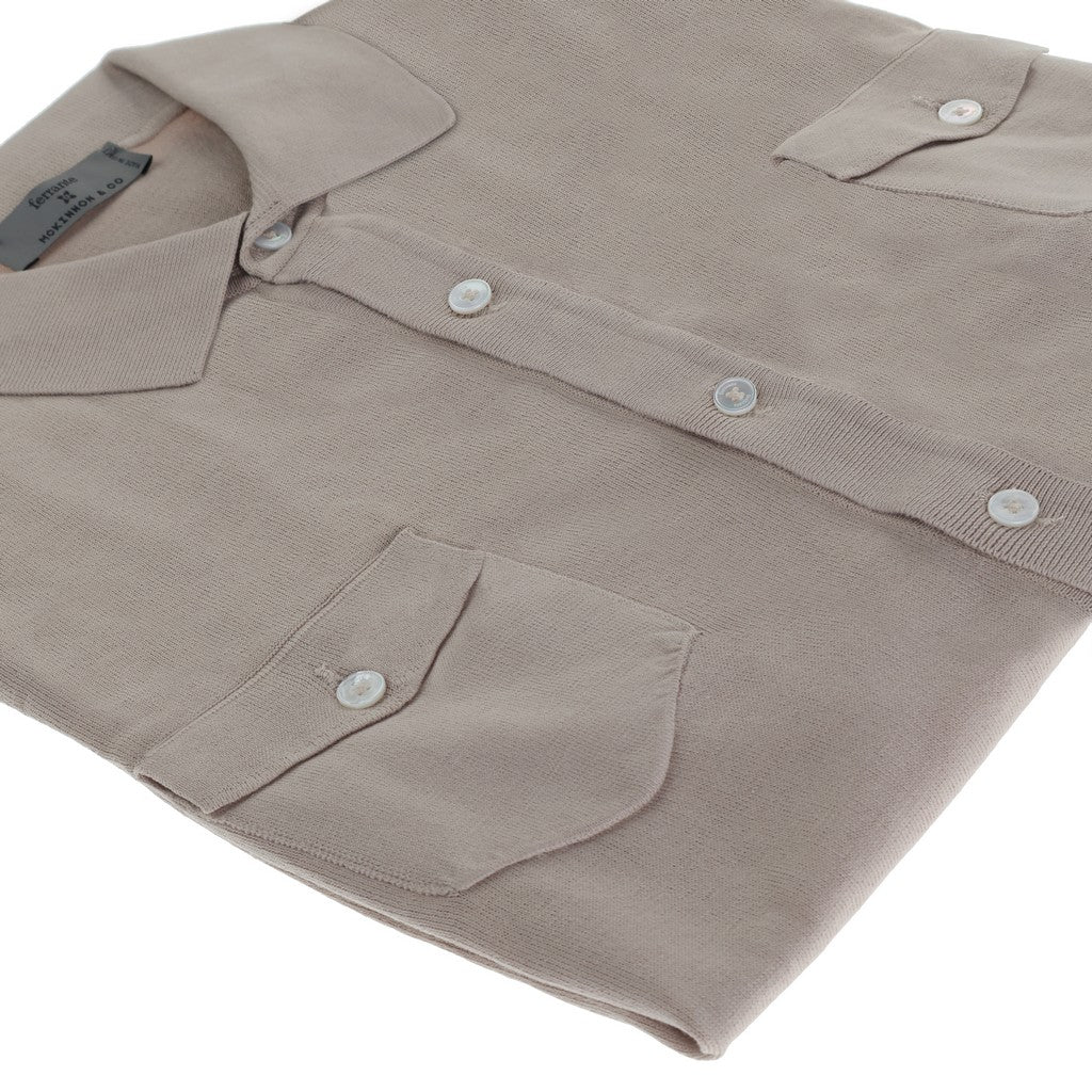 McKinnon & CO X FERRANTE Button Down Shirt BEIGE - Henry Bucks