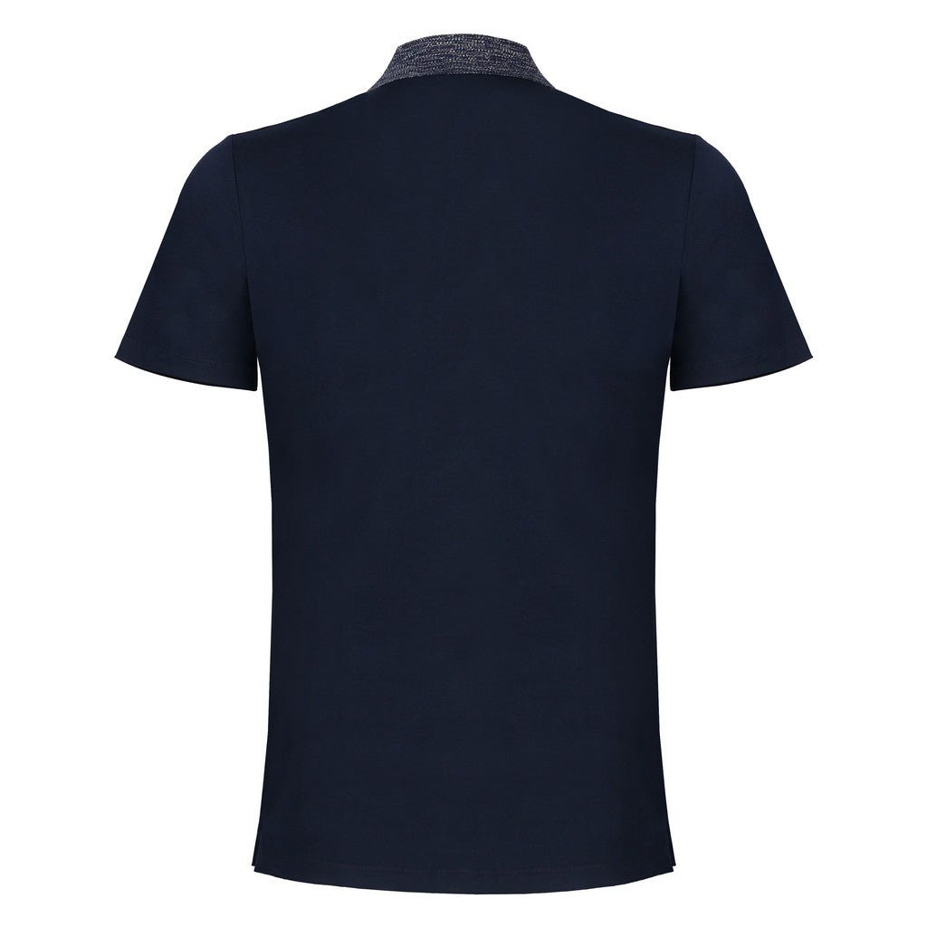 McKINNON & CO X FERRANTE Cotton Polo NAVY - Henry Bucks