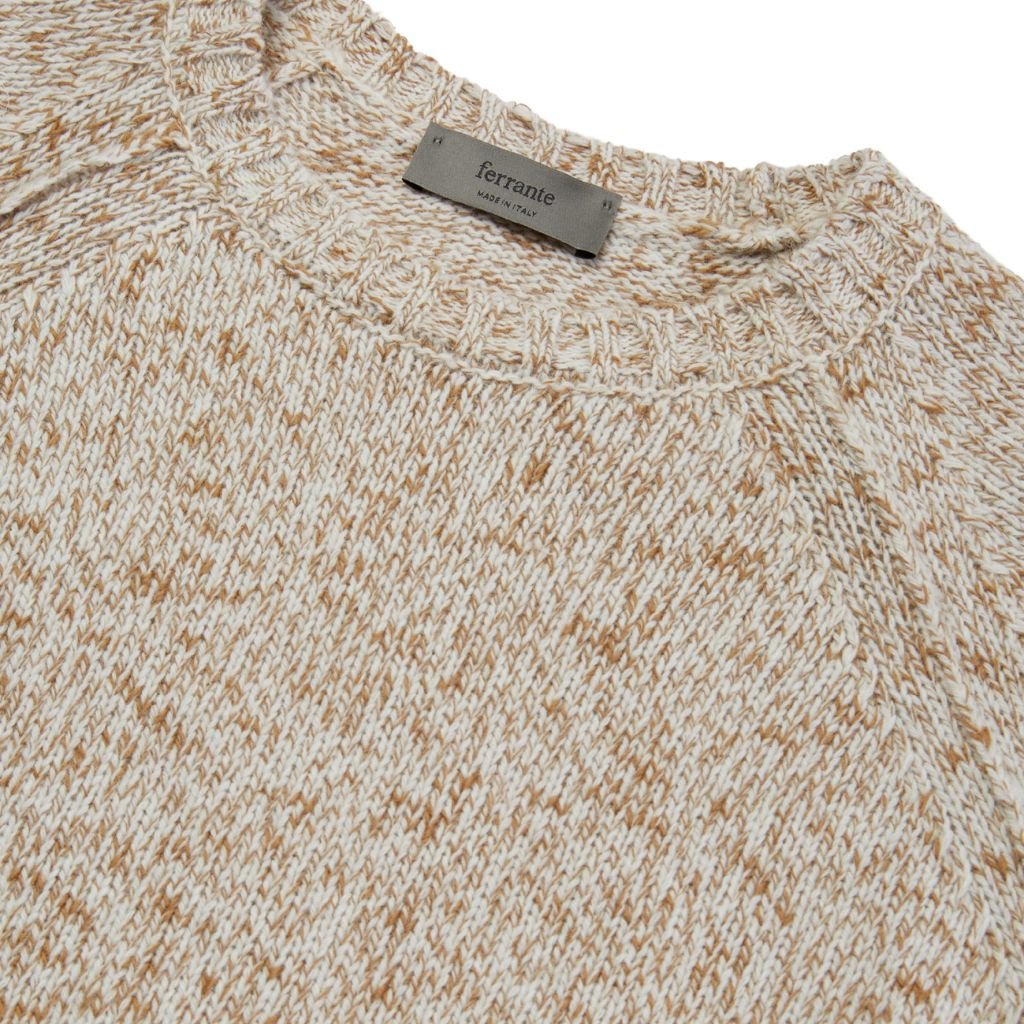McKINNON & CO X FERRANTE Crew Neck BROWN - Henry Bucks