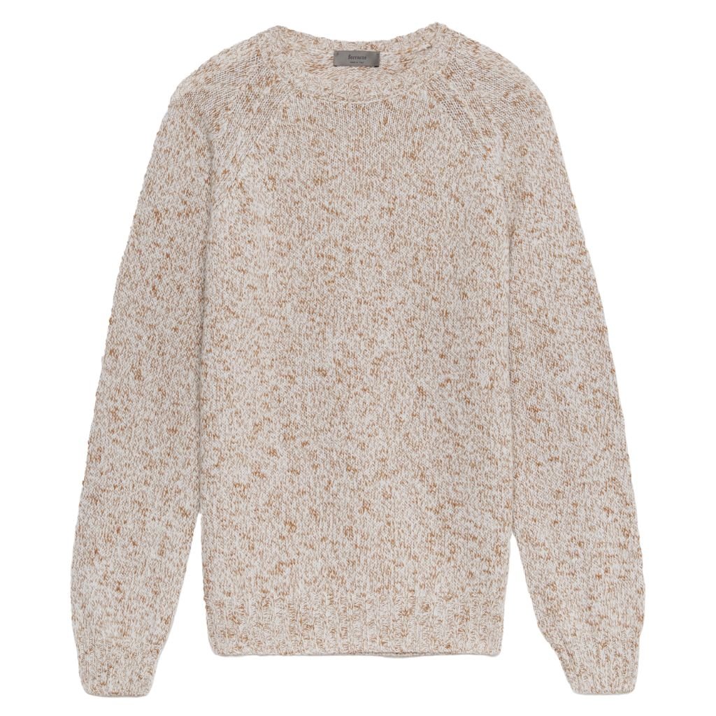 McKINNON & CO X FERRANTE Crew Neck BROWN - Henry Bucks