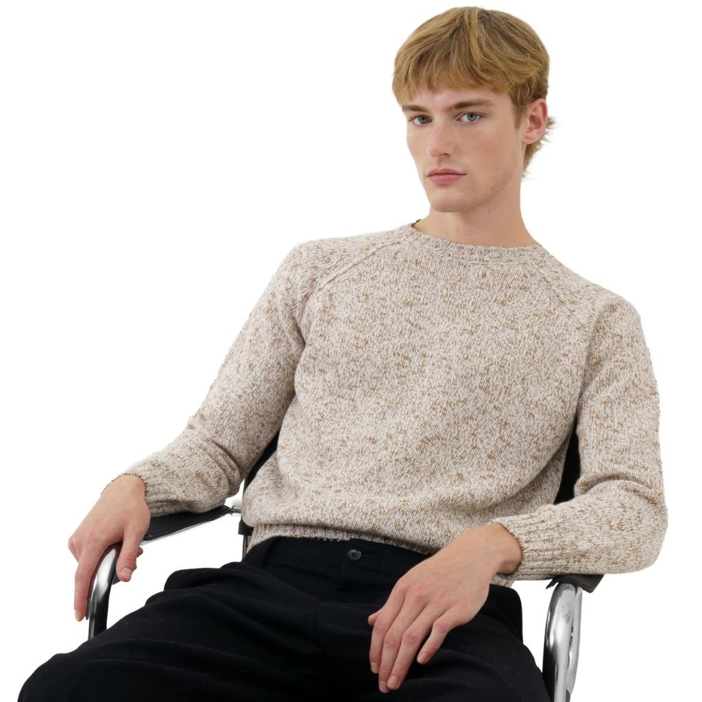 McKINNON & CO X FERRANTE Crew Neck BROWN - Henry Bucks