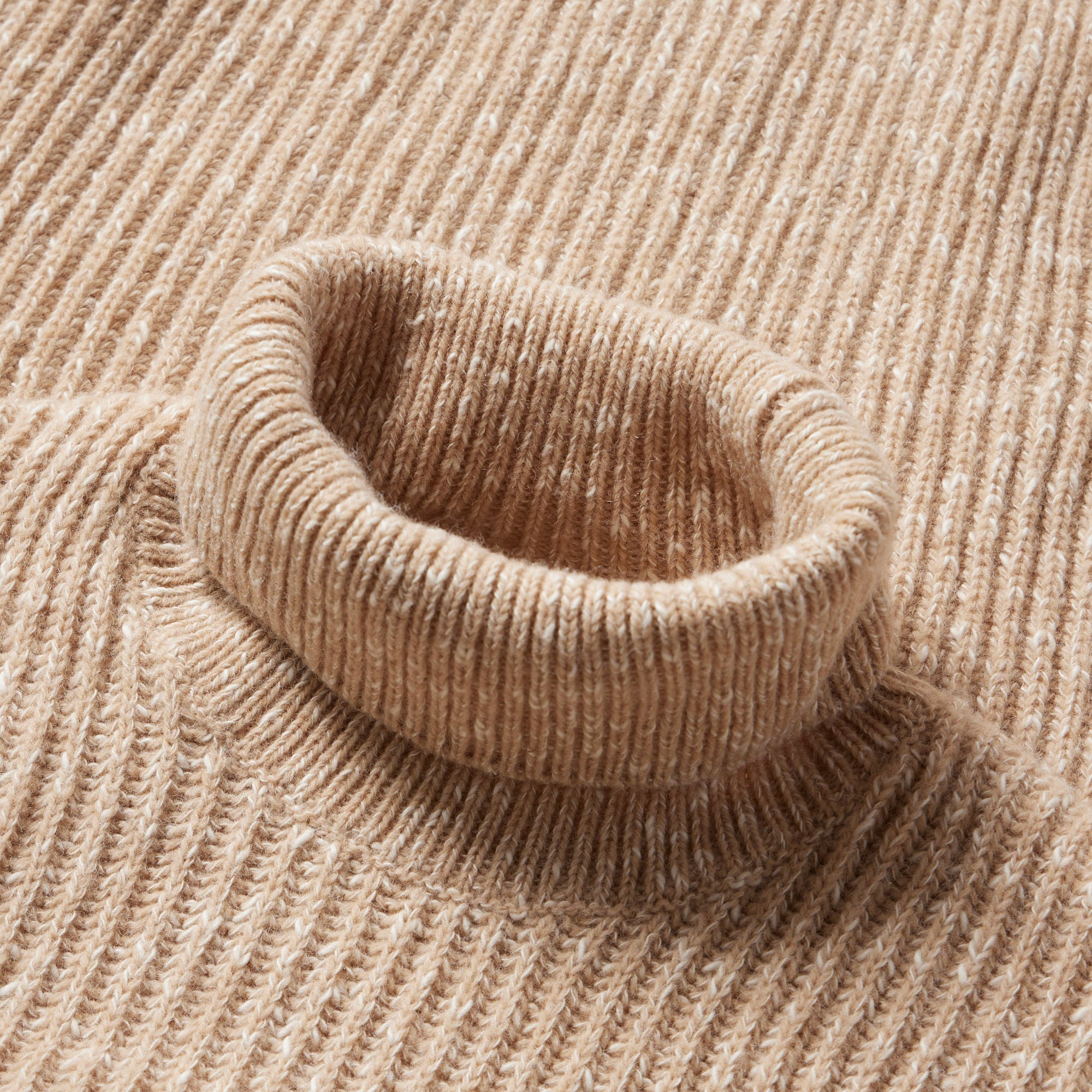 MCKINNON & CO X FERRANTE English Ribbed Turtleneck BEIGE - Henry BucksKnitwear38AW240062 - BEIGE - 50