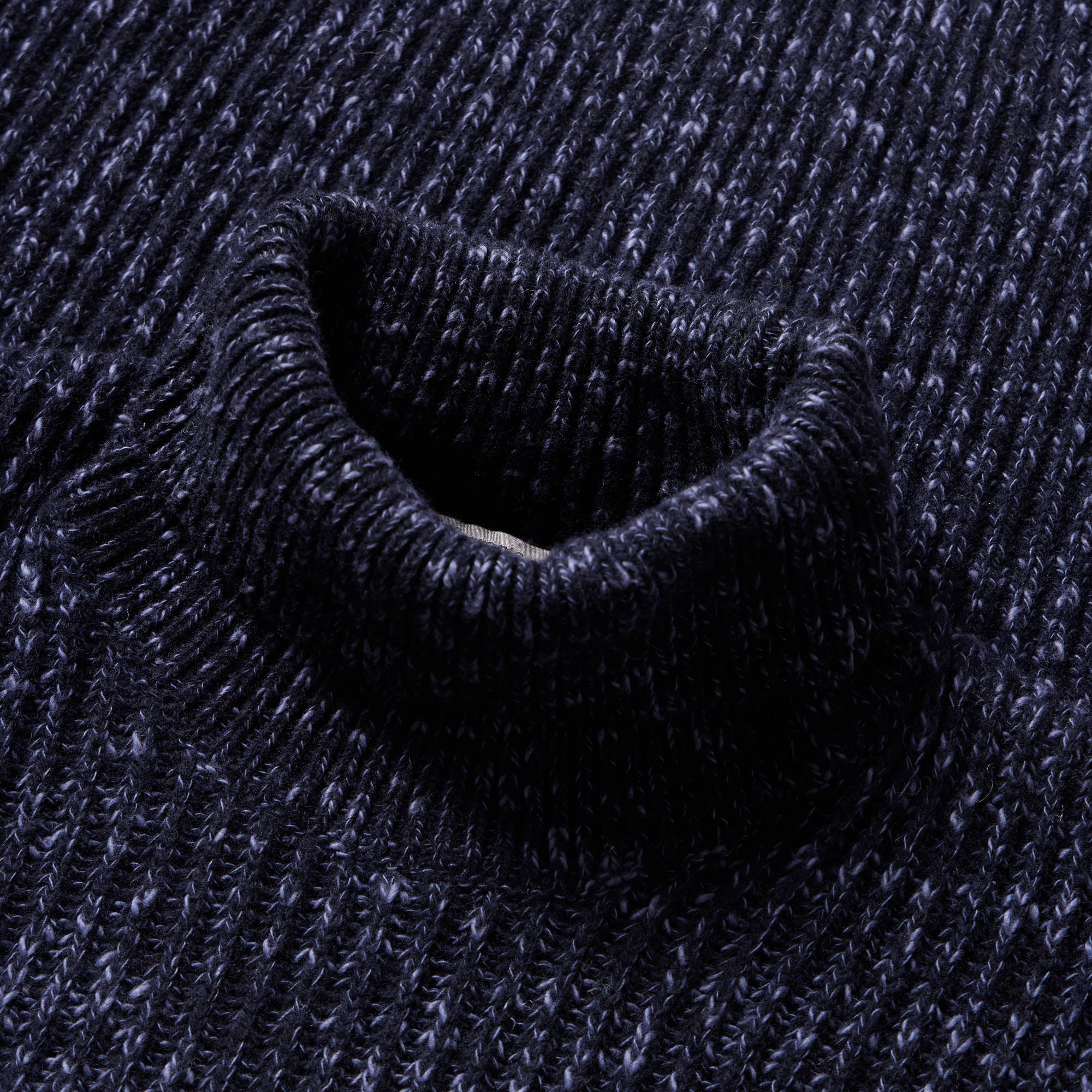 MCKINNON & CO X FERRANTE English Ribbed Turtleneck BLUE - Henry BucksKnitwear38AW240062 - BLUE - 50