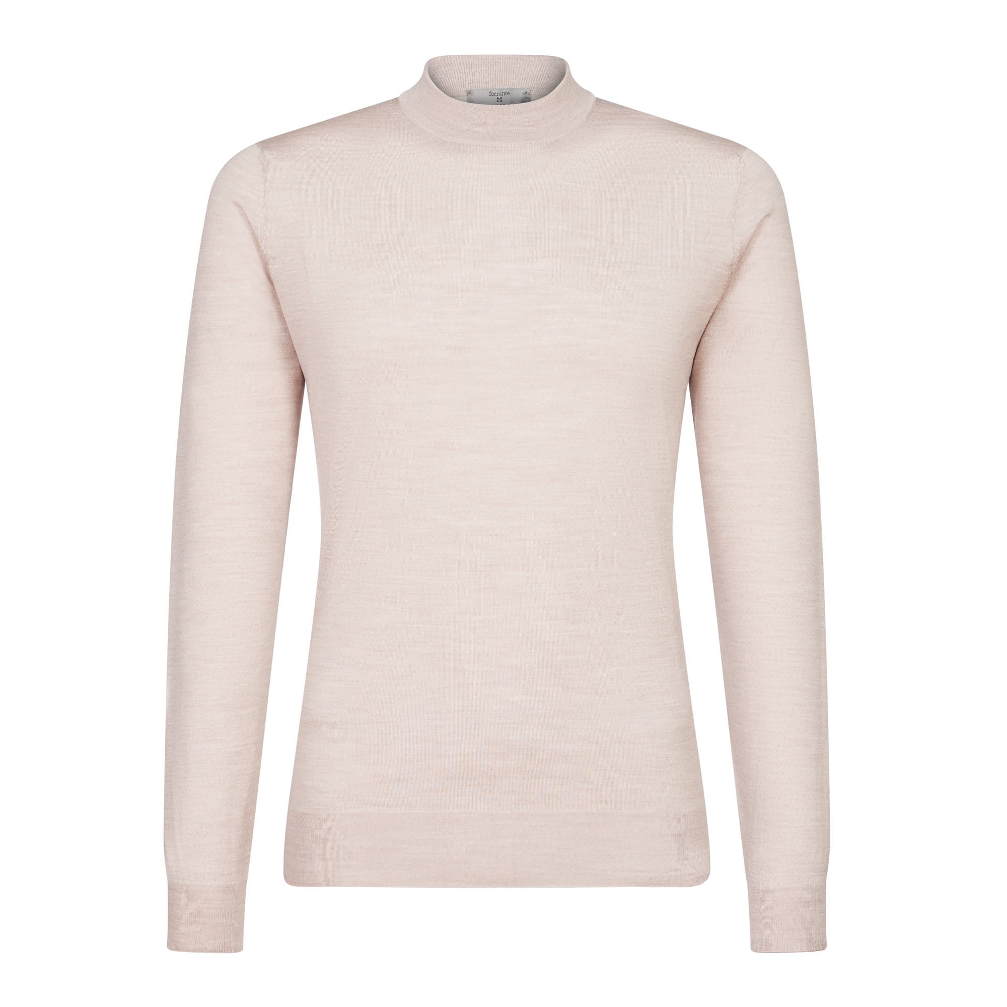 McKINNON & Co x FERRANTE Extra Light Mockneck BEIGE - Henry BucksKnitwear38AW240055 - BEIG - 50