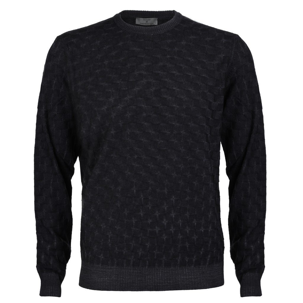 McKINNON & CO X FERRANTE Garment Dyed Crewneck DARK BROWN - Henry Bucks