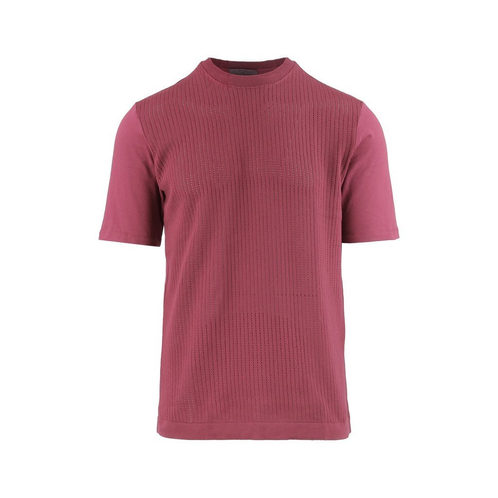 McKINNON & CO X FERRANTE Jersey T-shirt MAROON - Henry Bucks