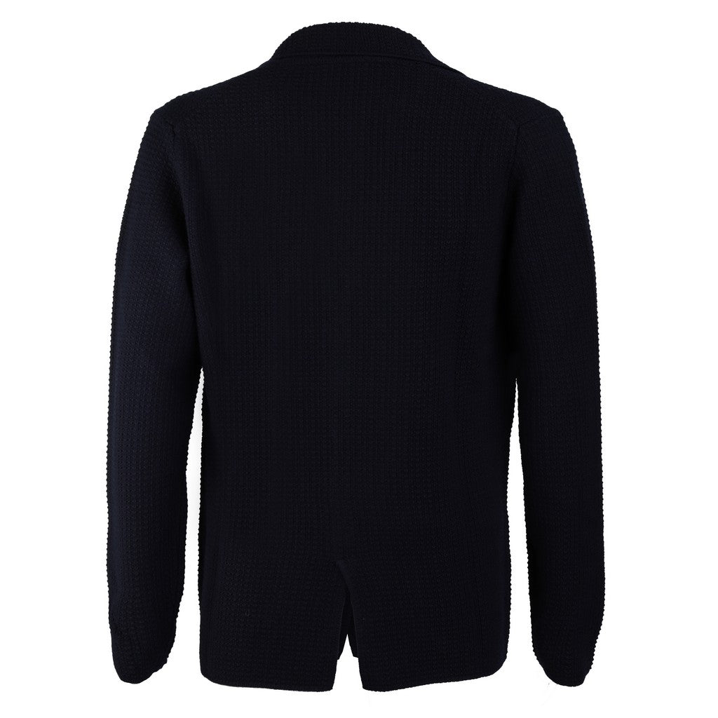 McKINNON & CO X FERRANTE Knitted Jacket NAVY - Henry Bucks