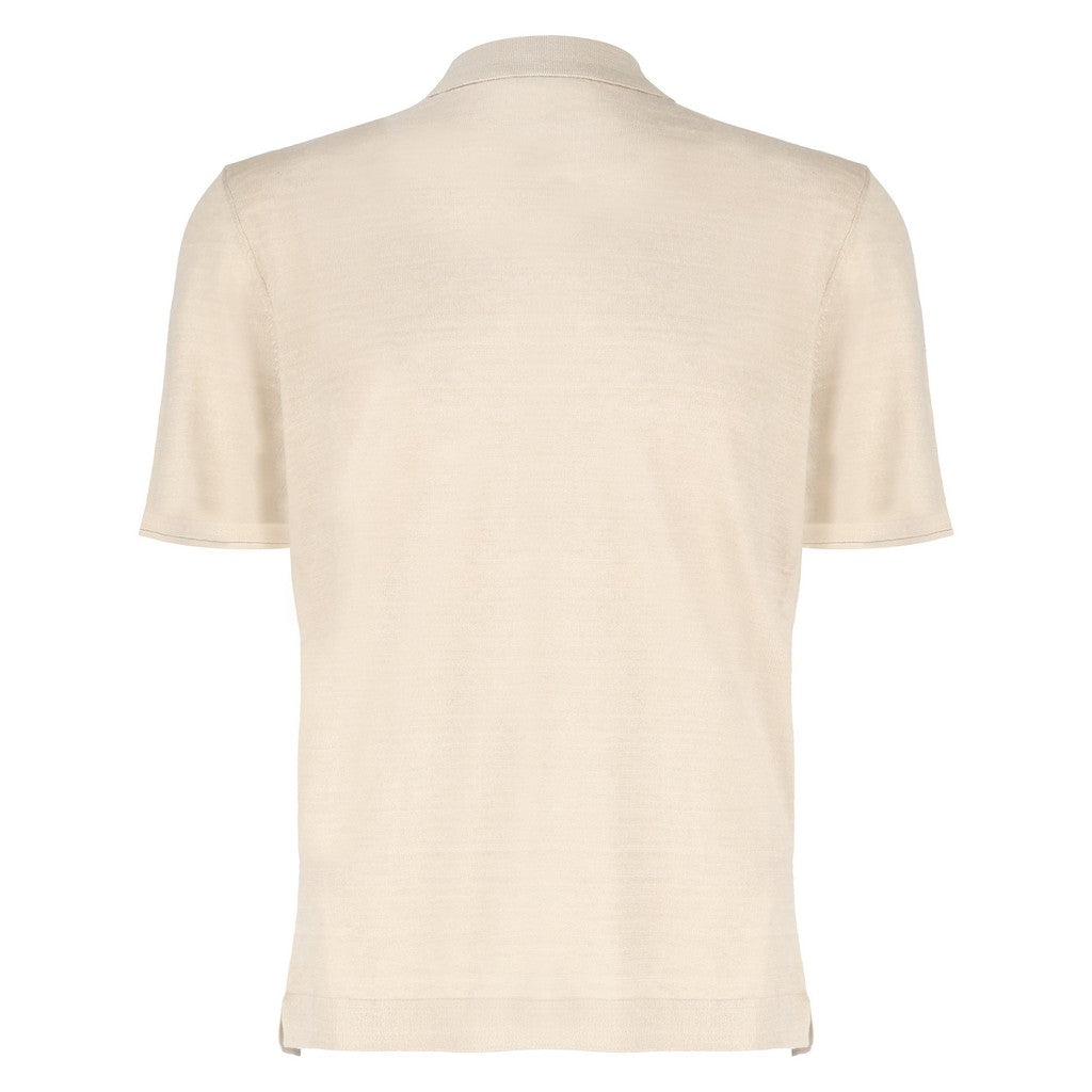 McKINNON & CO X FERRANTE Linen Polo BEIGE - Henry Bucks