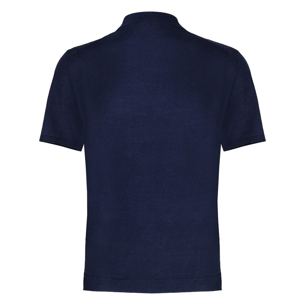 McKINNON & CO X FERRANTE Linen Polo NAVY - Henry Bucks