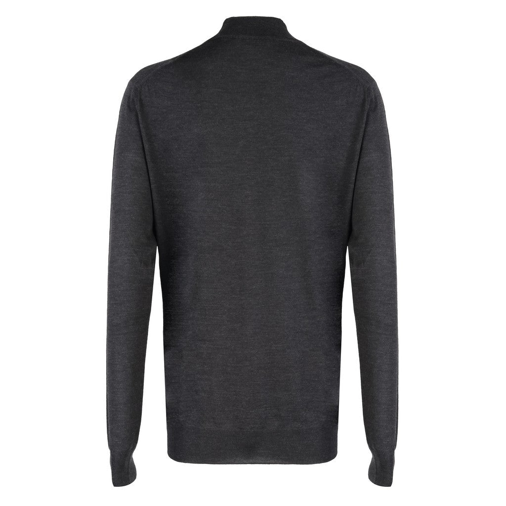 MCKINNON & CO X FERRANTE Merino Mockneck CHARCOAL - Henry Bucks
