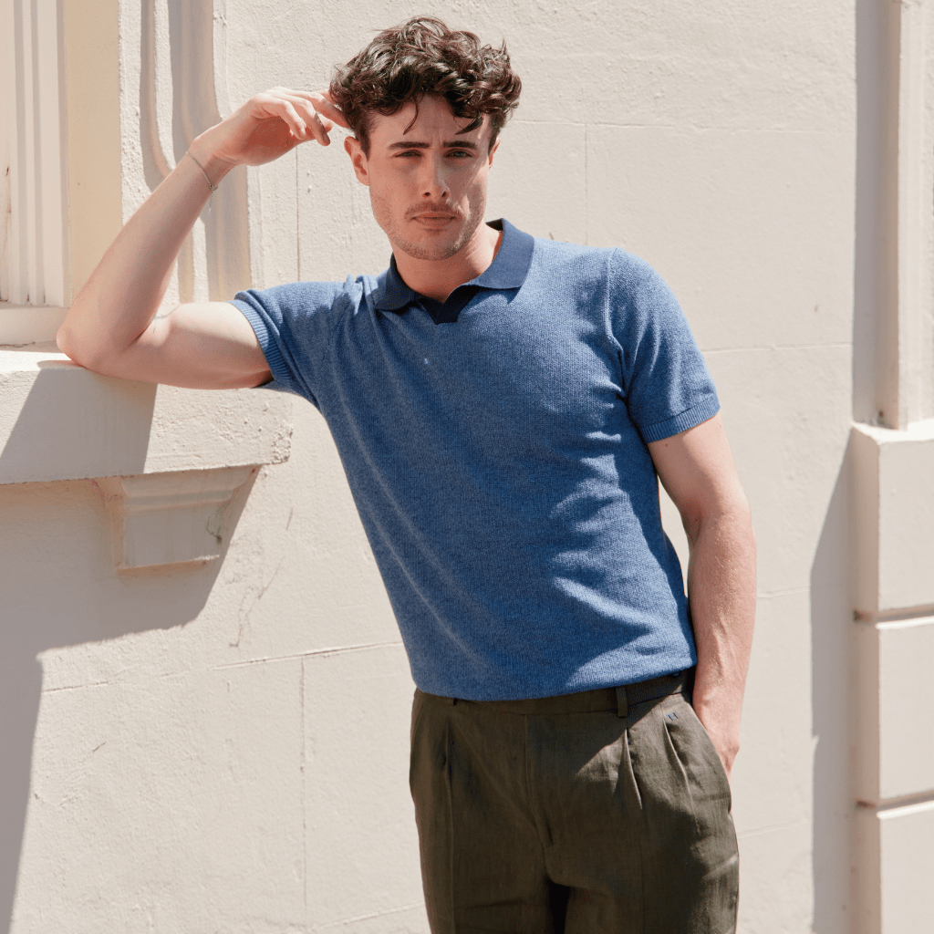 McKINNON & CO X FERRANTE Skipper Polo NAVY - Henry Bucks