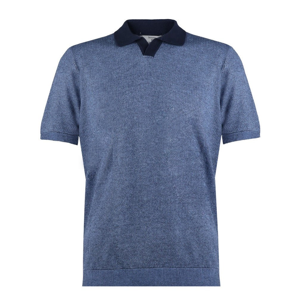McKINNON & CO X FERRANTE Skipper Polo NAVY - Henry Bucks
