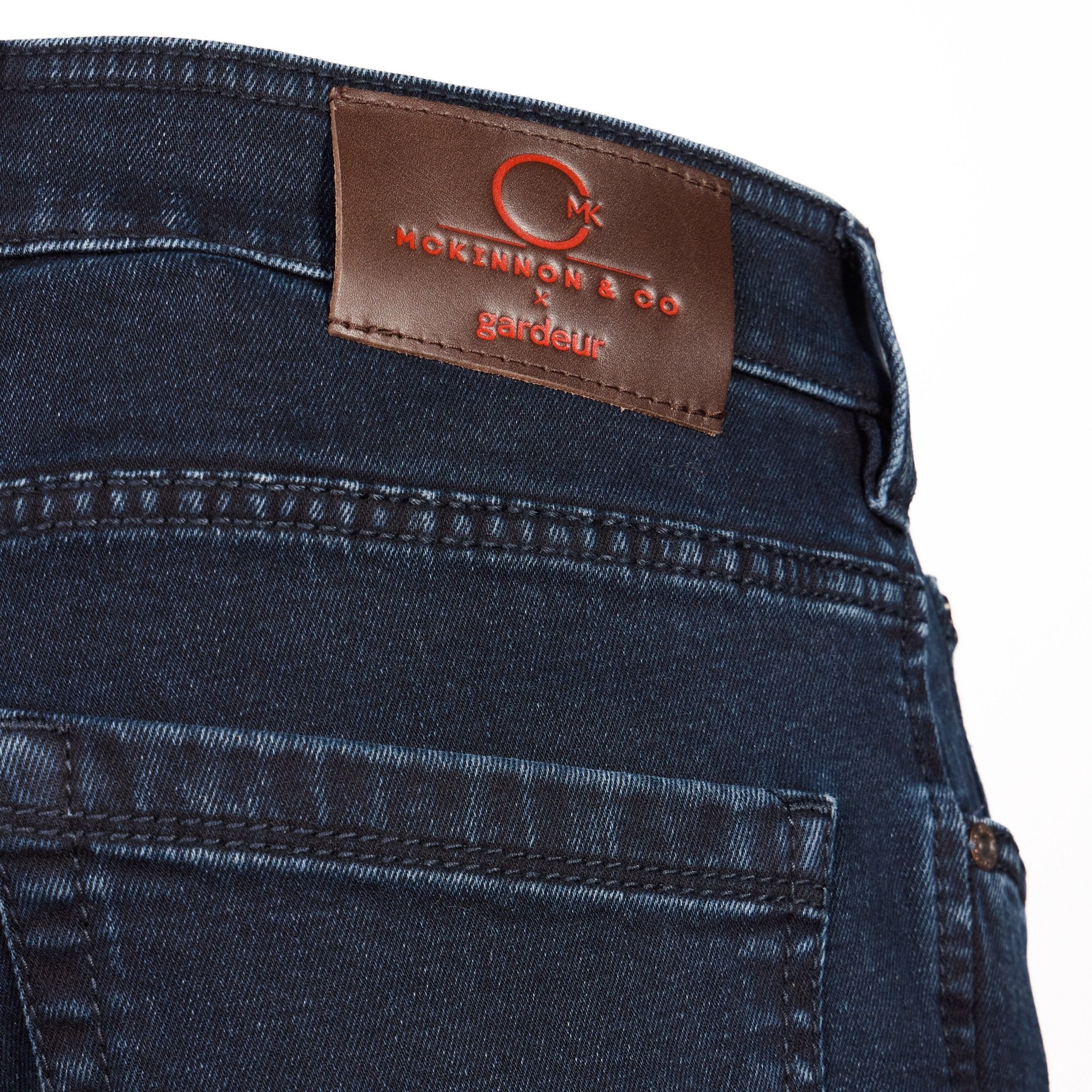 McKINNON & CO X GARDEUR Batu Super flex Jeans DARK BLUE - Henry BucksJeans63AW240001 - DARKBLUE - 32/32