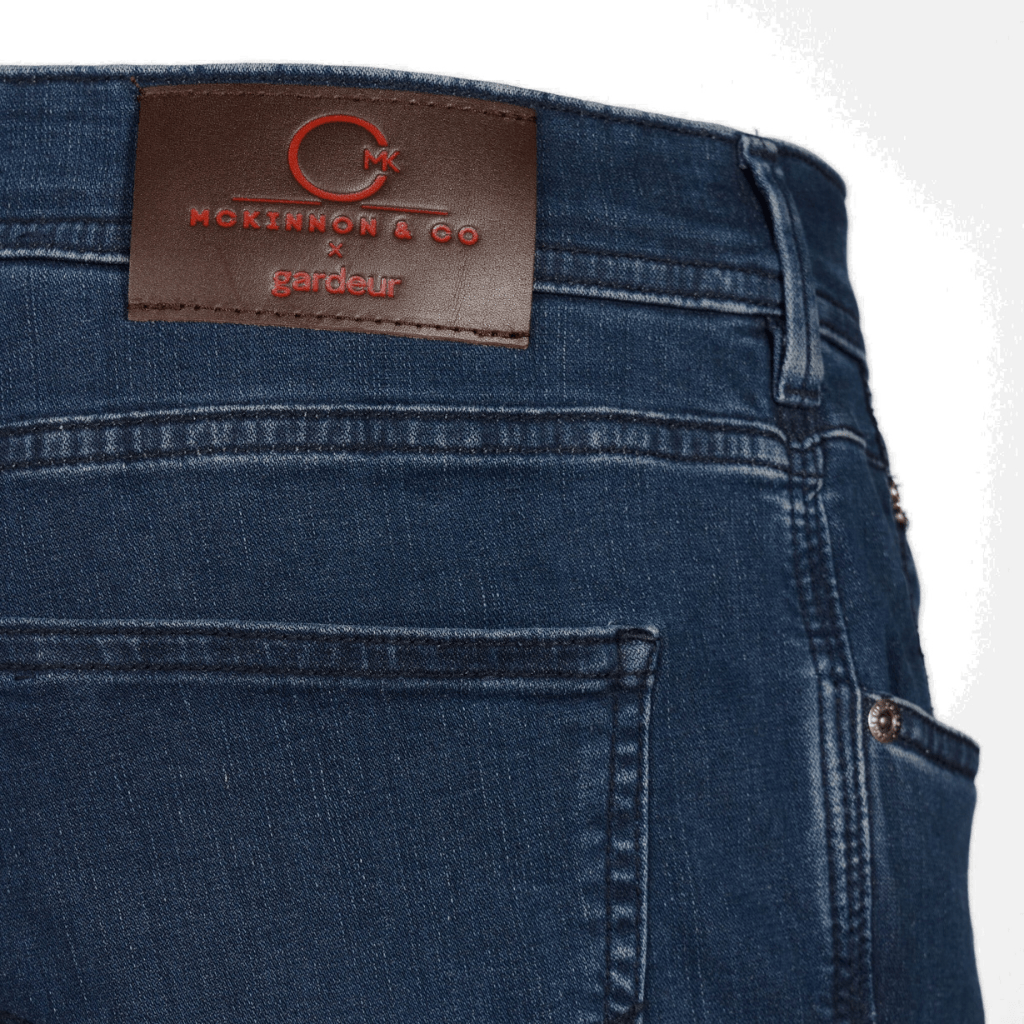McKINNON & CO X GARDEUR Bradley Move Lite Jeans INDIGO - Henry Bucks