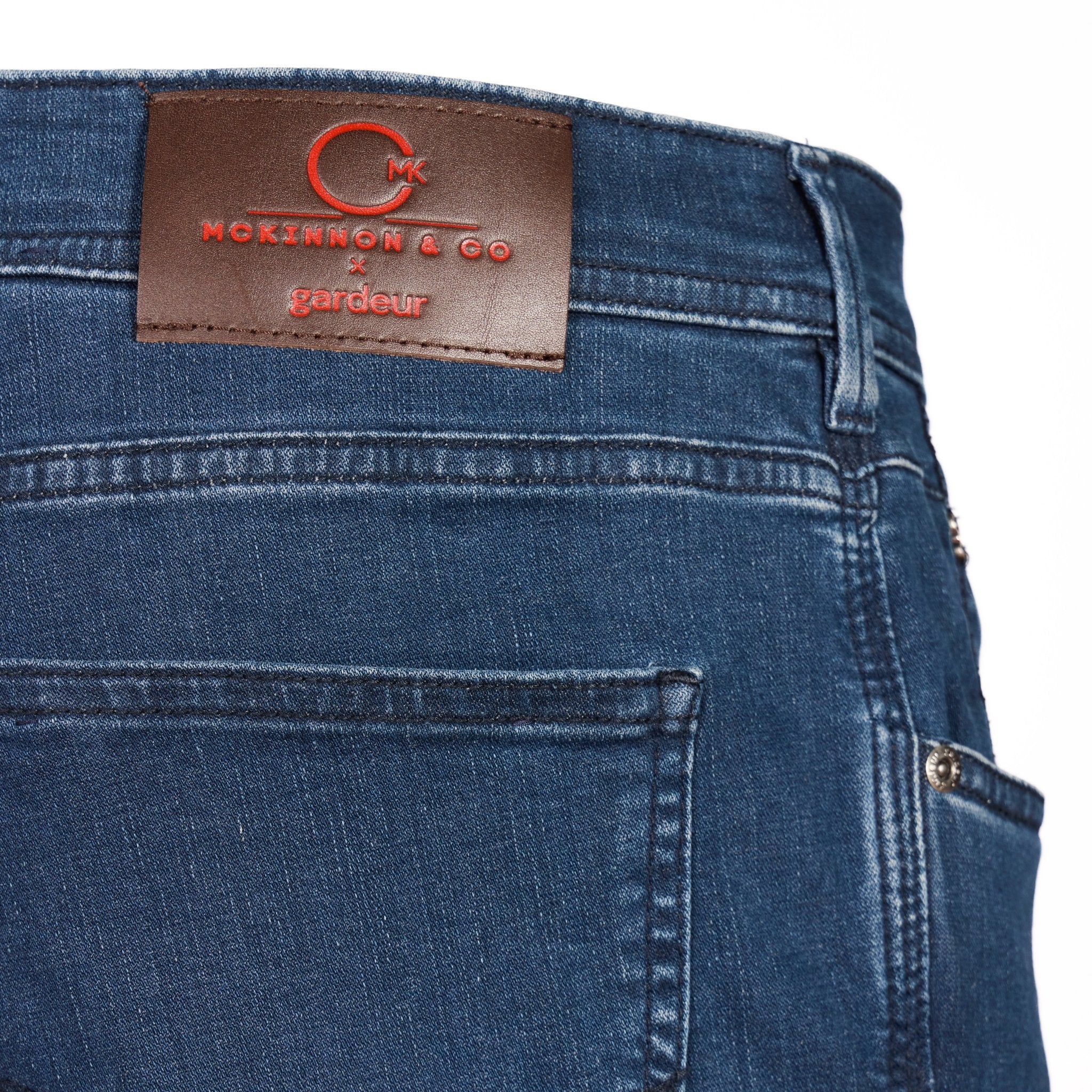 McKINNON & CO X GARDEUR Bradley Move Lite Jeans STONE - Henry BucksJeans63AW240002 - STON - 32/32