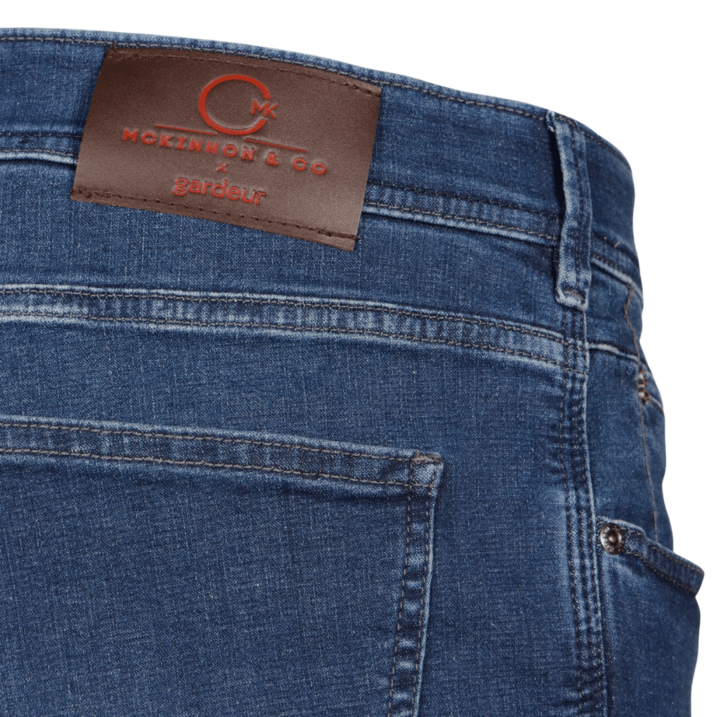 McKINNON & CO X GARDEUR Bradley Move Lite Jeans STONE - Henry Bucks
